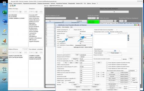 amélioration de la gestion des dates de situation du logiciel de suivi de chantier Gescant Mac et PC v20.20