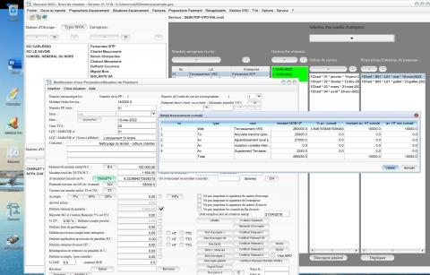 Amélioration du marché de base dans les situations et de l’autoliquidation de la TVA dans le logiciel de suivi de chantier Gescant (Mac et PC) version 21.13