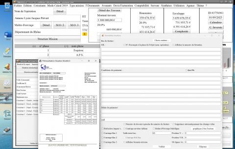 Améliorations de la gestion des cotraitants dans le modèle 4 des situations du logiciel de facturation d’honoraires de maîtrise d’œuvre Médicis (Mac et PC) version 27.15