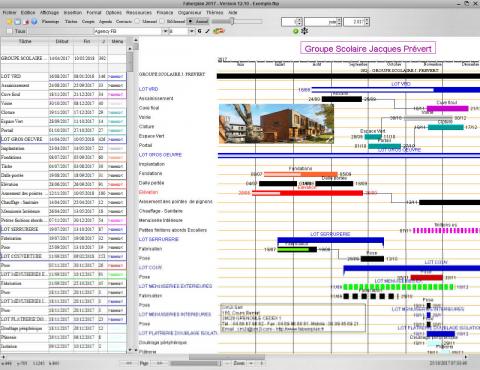 logiciel planning Faberplan V12.10