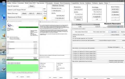 Plusieurs améliorations du modèle 5 du devis du logiciel de proposition d’honoraires de maîtrise d’œuvre Médicis version 27.16