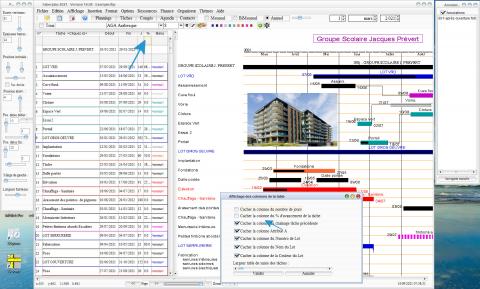 Amélioration de la gestion du poucentage d'avancement dans le logiciel de planning Faberplan Mac et PC v16.08