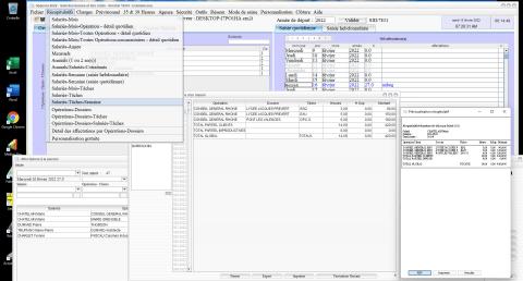 Amélioration du récapitulatif salarié tâche semaine dans le logiciel de pointage des heures Séquora 18.04