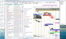 amélioration scroll planning graphique du logiciel de planning de chantier Faberplan Mac et PC v18.02
