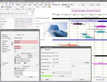 avancement d'un projet de planning mac et pc