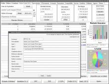 détail opération de la gestion des honoraires de Maîtrise d'Oeuvre Médicis Mac et PC