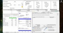 Capture d'écran du nouveau tableau cotraitant sur le modèle 4 de facture dans le logiciel de facturation d'honoraires de maîtrise d'œuvre Médicis pour Mac et PC, version 2724, destiné aux architectes, bureaux d'études et professionnels de la maîtrise d'œuvre